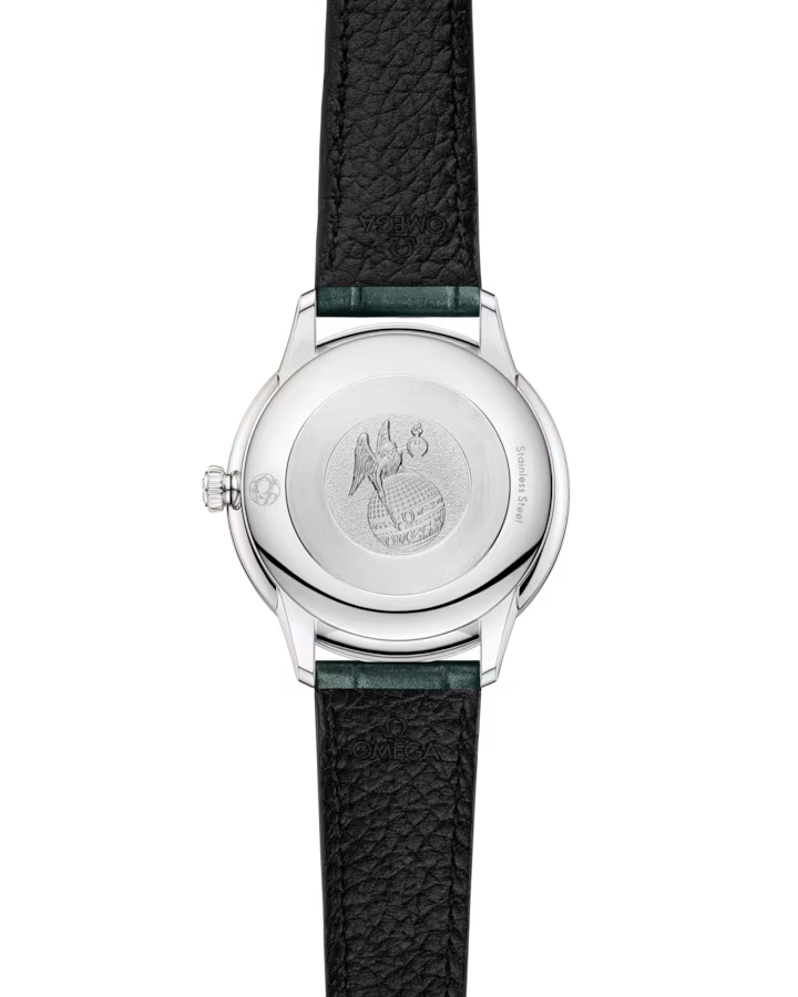 Omega De Ville Prestige 27.5 mm Green Dial Stainless Steel Strap 434.13.28.60.60.001 - Image 2