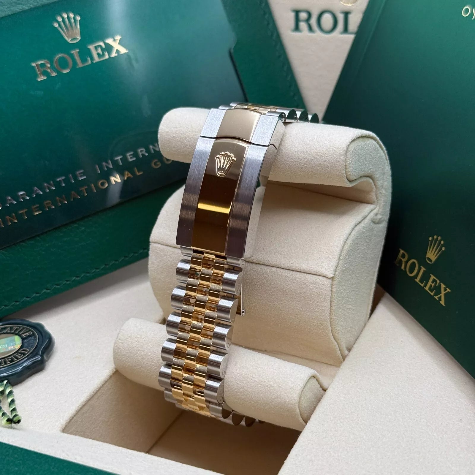 Rolex Datejust 36mm 126283 White Mother-of-Pearl Dial Jubilee Bracelet Watch - Image 6