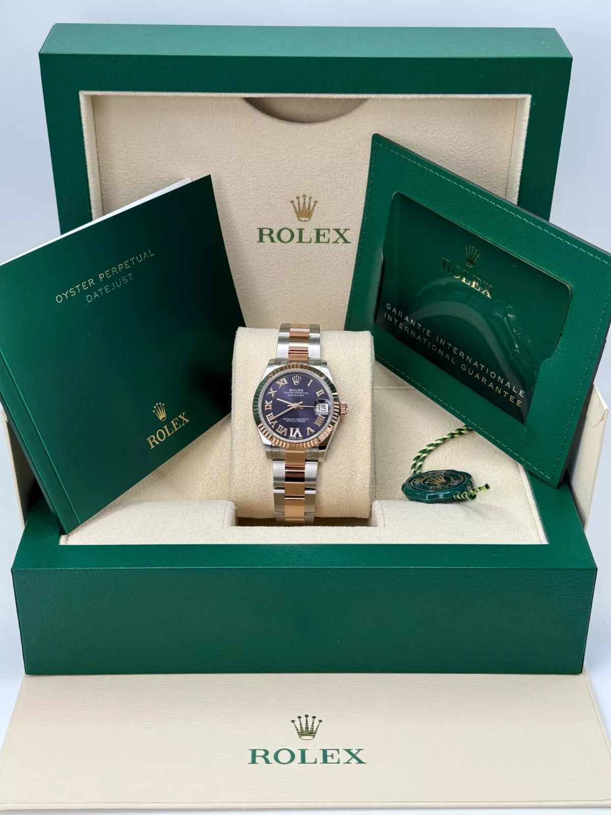 Rolex Datejust m278271-0019/0020 Aubergine 31mm Dial Oyster Bracelet Watch - Image 14