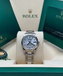 Alternative view of Rolex Datejust m278274-0005/0006 31mm Mother-of-Pearl 31mm Dial Oyster Watch