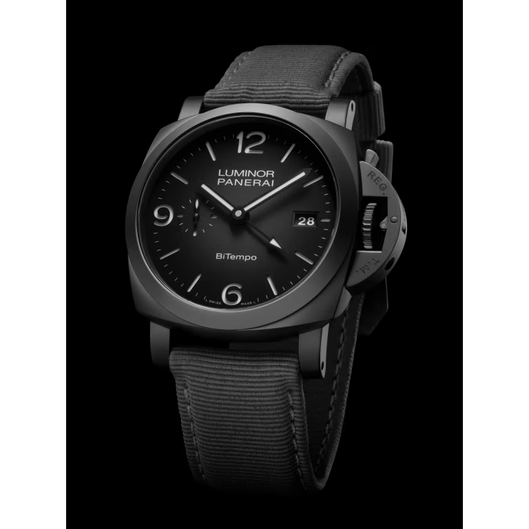Panerai Luminor BiTempo Titanium DLC - New York 44mm PAM01467 - Image 3