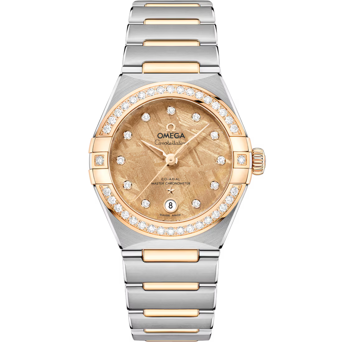Omega Constellation Ladies' Selection 29mm steel �?yellow gold on steel �?yellow gold 131.25.29.20.99.002