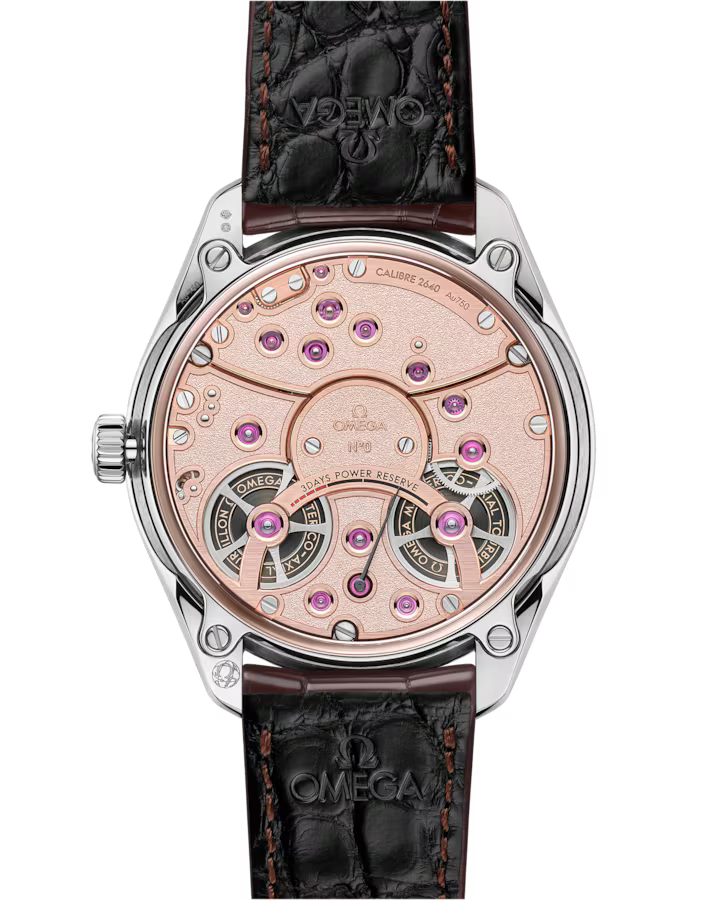 Omega De Ville Tourbillon 43mm Brown Dial Canopus Gold�?Strap 529.53.43.22.99.001 - Image 2