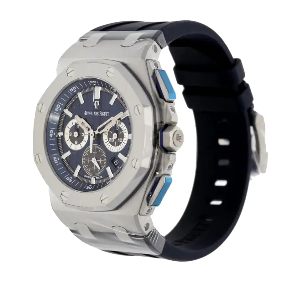 Audemars Piguet Royal Oak Offshore Titanium Blue 42MM Watch - Image 2