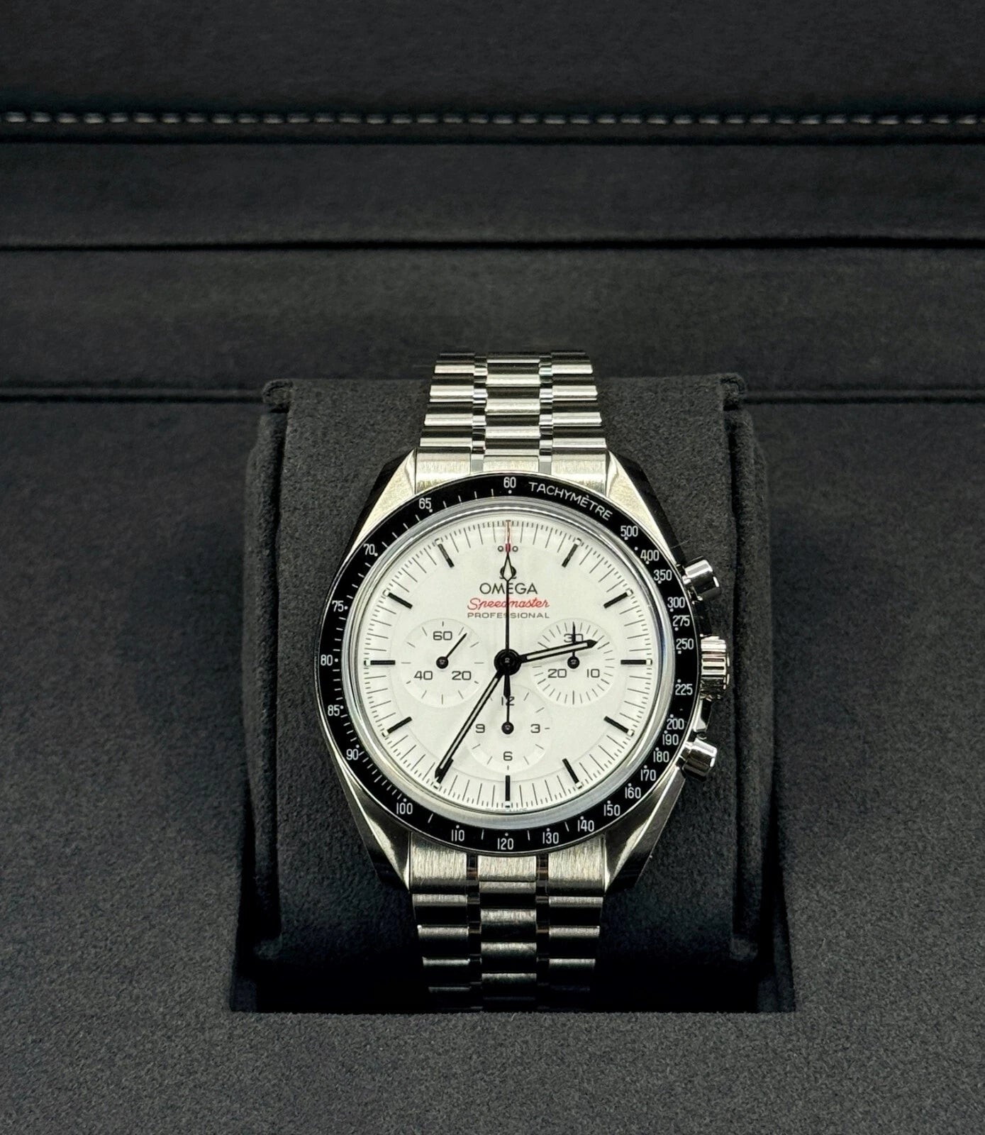 Omega Speedmaster Moonwatch Professional 42mm White Dial Stainless Steel Bracelet 310.30.42.50.04.001 - Image 2