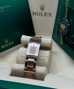 Alternative view of Rolex Datejust 41mm 126331 Sundust Index Oyster Steel and Everose Gold Watch