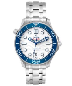 Alternative view of Omega Seamaster Diver 300M Tokyo 2020 Limited Edition Steel Mens Watch  42mm 522.30.42.20.04.001