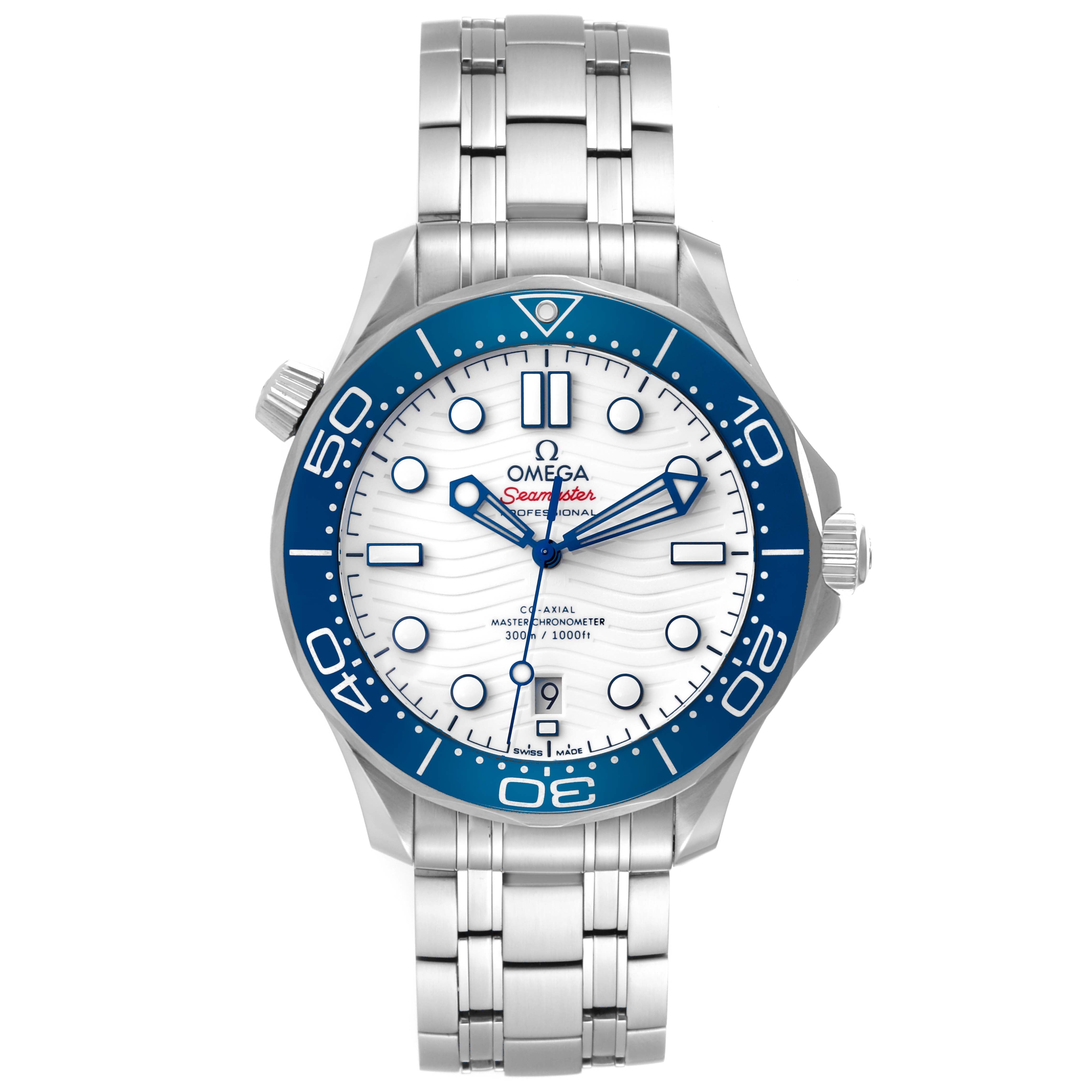 Omega Seamaster Diver 300M Tokyo 2020 Limited Edition Steel Mens Watch 42mm 522.30.42.20.04.001 - Image 2