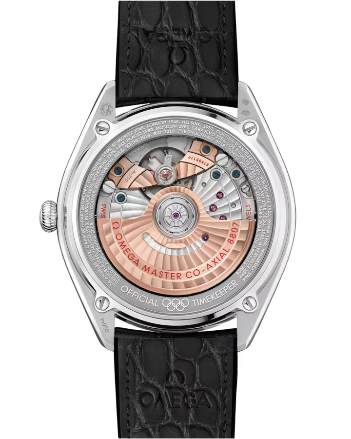 Omega Seamaster Olympic Official Timekeeper 39.5mm Black Dial Platinum Strap 522.93.40.20.01.001 - Image 2