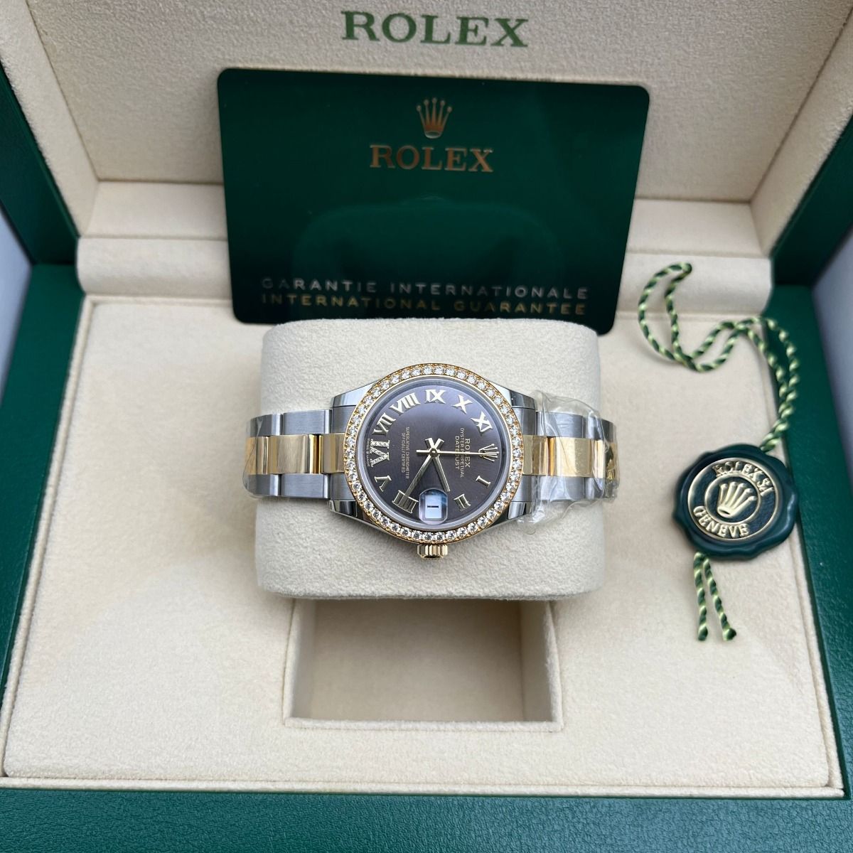 Rolex Datejust m278383RBR-0017/0018 31mm Dark Grey Dial Oyster Bracelet - Image 18