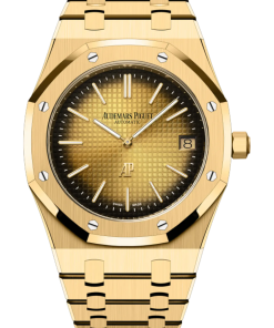 Audemars Piguet ROYAL OAK JUMBO Smoked Yellow Gold-Toned Dial 39mm 16202BA.OO.1240BA.02