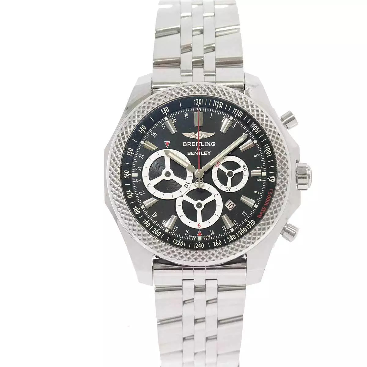 BREITLING Bentley Bernart Racing A25366 Black Dial Mens Watch 90208147