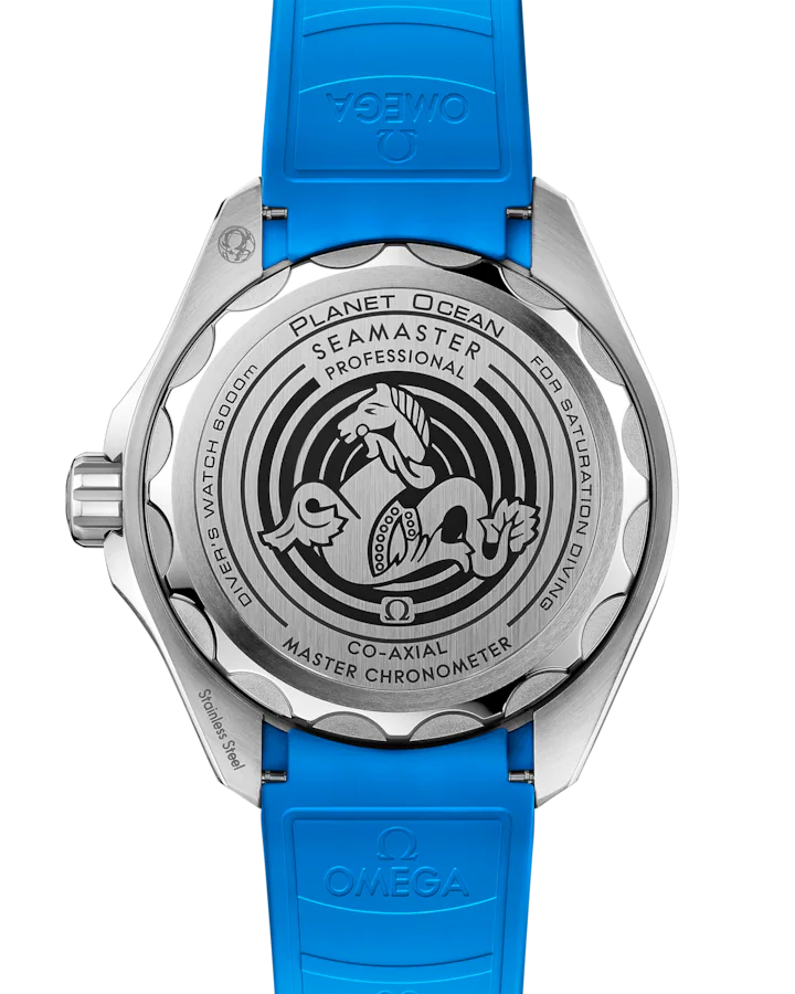 Omega Seamaster Planet Ocean 6000m Ultra Deep Blue Dial 45.5mm on Strap 215.32.46.21.03.001 - Image 4