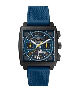 TAG Heuer Monaco Skeleton 39mm Mens Watch Blue CBL2188.FT6261