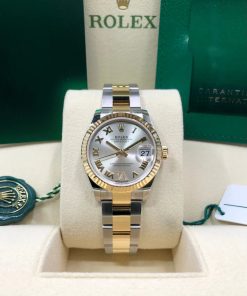 Alternative view of Rolex Datejust m278273-0003/0004 31mm Silver Dial Stainless Steel and Yellow Gold Oyster Watch