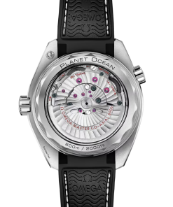 Alternative view of Omega Seamaster Planet Ocean 600M 43.5mm Black Dial Stainless Steel Strap 215.33.44.22.01.001