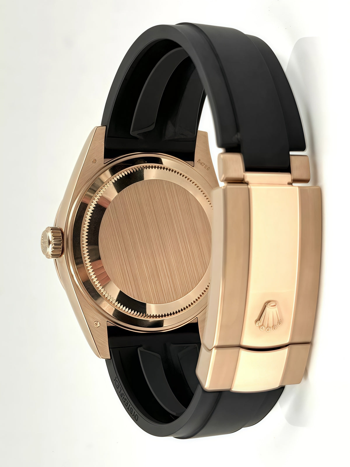 Rolex Sky-Dweller 42mm Rose Gold Chocolate Dial Oysterflex - 336235 - Image 10