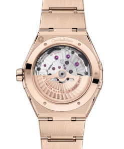 Alternative view of Omega Constellation 41mm Pink Dial 18k Rose Gold Bracelet 131.50.41.21.99.002