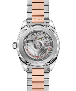 Alternative view of Omega Seamaster Aqua Terra Shades 38 mm Linen Dial Stainless Steel and Sedna�?18k Rose Gold Strap 220.20.38.20.09.001