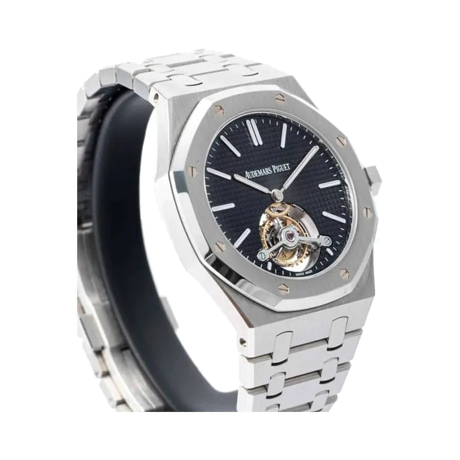 Audemars piguet Royal Oak Selfwinding Tourbillon 41MM Black Dial Watch - Image 3