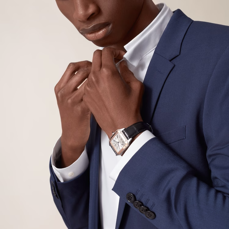 Cartier SANTOS-DUMONT Rose Gold Mix 46mm - Image 9