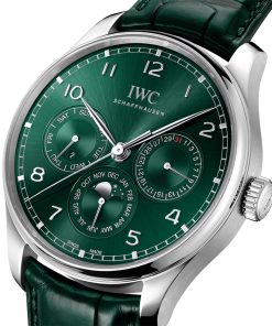 Alternative view of IWC Portugieser Automatic 42mm Mens Watch Green IW344207