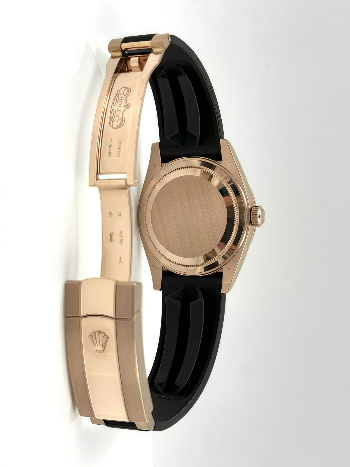 Rolex Sky-Dweller 42mm Rose Gold Chocolate Dial Oysterflex - 336235 - Image 9
