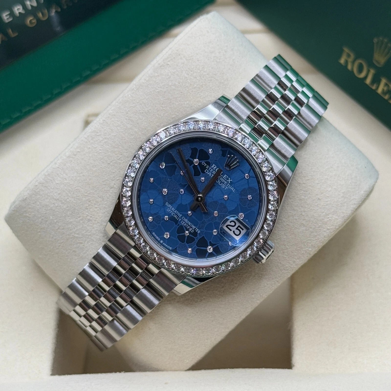 Rolex Datejust m278384RBR-0039/0040 Azzurro Blue 31mm Dial Oyster Watch - Image 16
