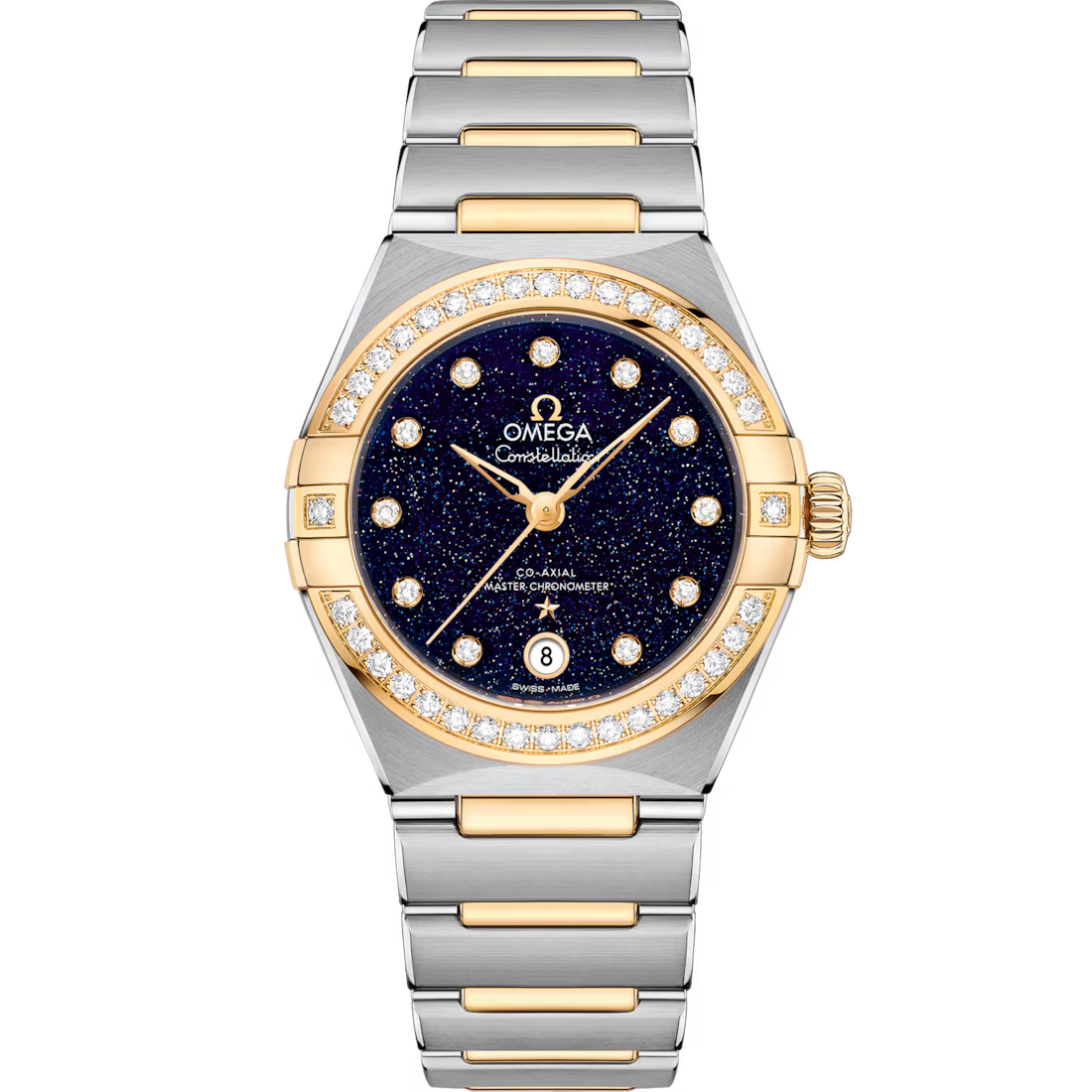 Omega Constellation Ladies' Selection 29mm steel �?yellow gold on steel �?yellow gold 131.25.29.20.53.001