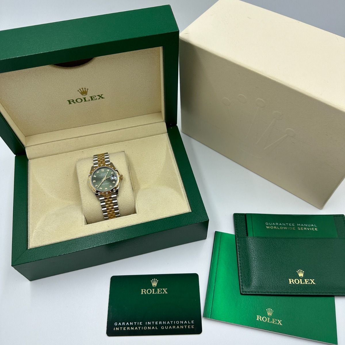 Rolex Datejust 31mm 278343RBR Olive Green Dial Yellow Rolesor Oyster Watch - Image 18