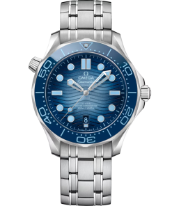 Omega Seamaster Diver 300M Summer Blue Dial Men's Watch 42mm 210.30.42.20.03.003