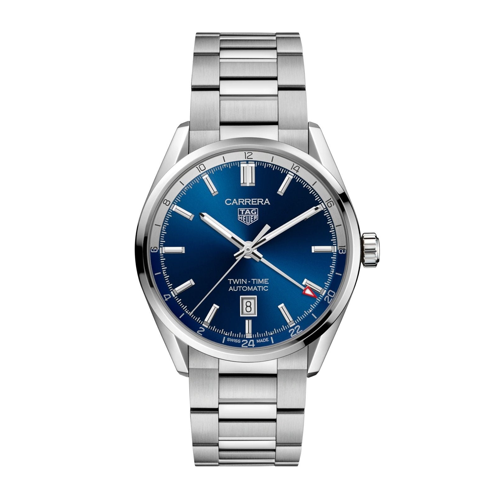 【Top replica】TAG Heuer Carrera Calibre 7 Twin Time - 41mm