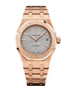 Audemars Piguet Royal Oak Selfwinding Grey dial, 37mm, 18k Rose gold, 15450OR.OO.1256OR.01