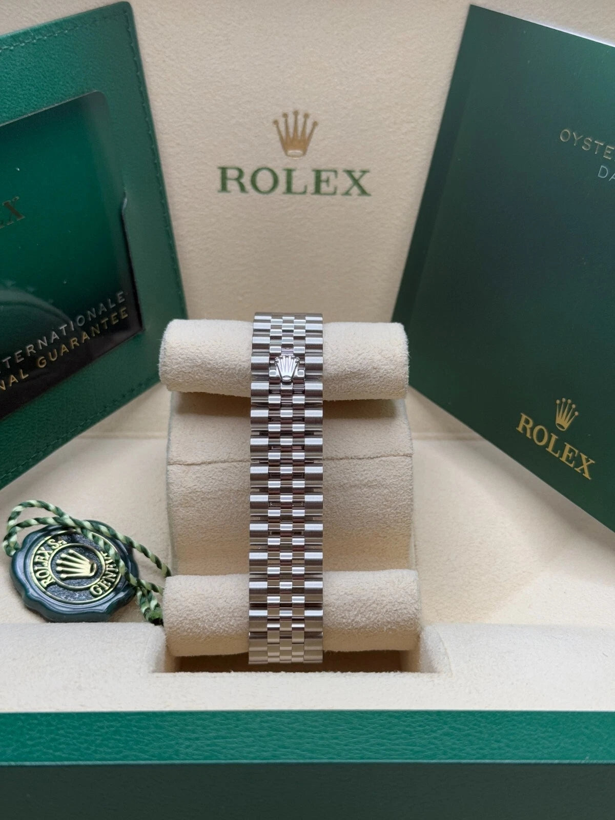 Rolex Datejust m278344-0035/0036 Bright Blue Dial 31mm Domed Diamond Oyster Watch - Image 13