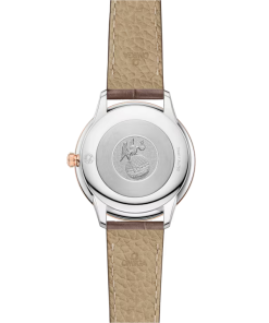 Alternative view of Omega De Ville Prestige 30 mm White Dial with Diamonds Stainless Steel and Sedna�?18k Rose Gold Strap 434.23.30.60.55.001