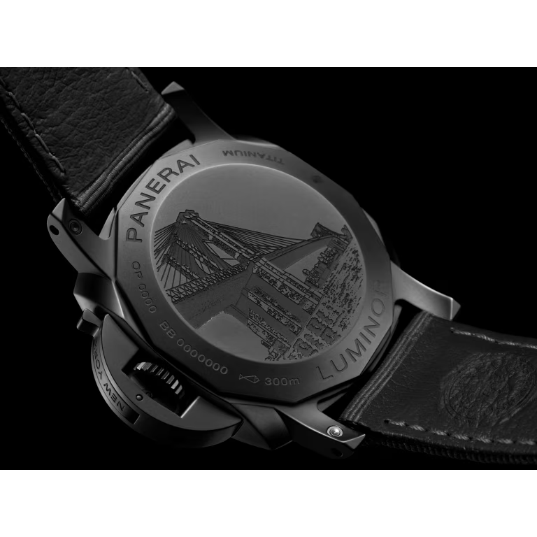 Panerai Luminor BiTempo Titanium DLC - New York 44mm PAM01467 - Image 4