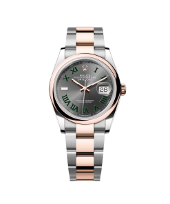Alternative view of Rolex  Datejust 36mm 126201 Slate Dial Jubilee Bracelet Watch