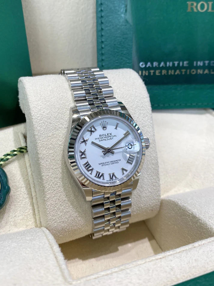 Rolex Datejust m278274-0009/0010 White 31mm Dial Oyster Watch - Image 9