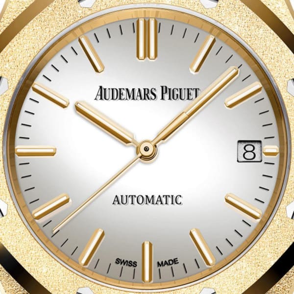 Audemars Piguet Royal Oak Frosted Gold Selfwinding Ref. # 15454BA.GG.1259BA.02 - Image 3
