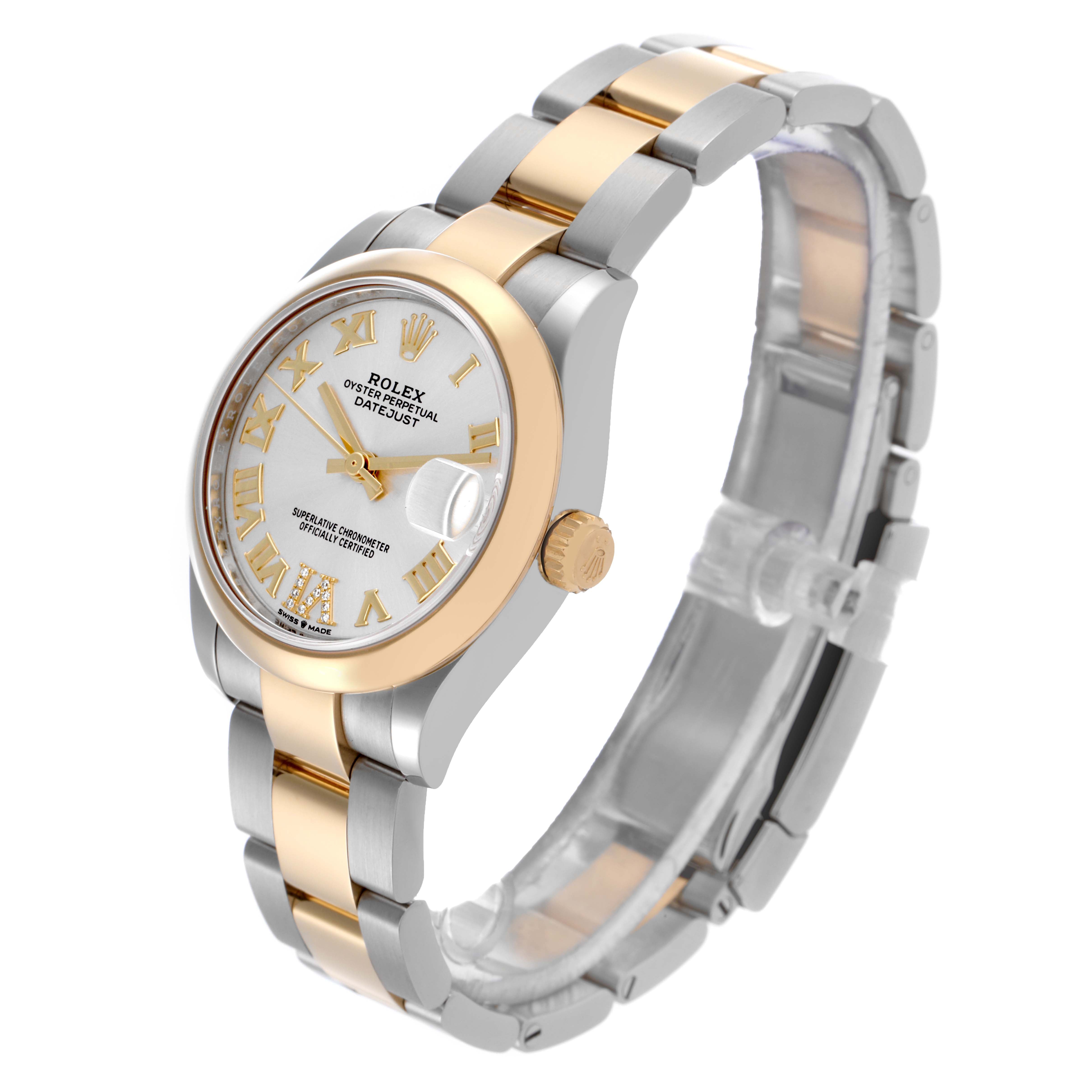 Rolex Datejust m278243-0003/0004 31mm Silver Dial Yellow Rolesor Oyster Watch - Image 8