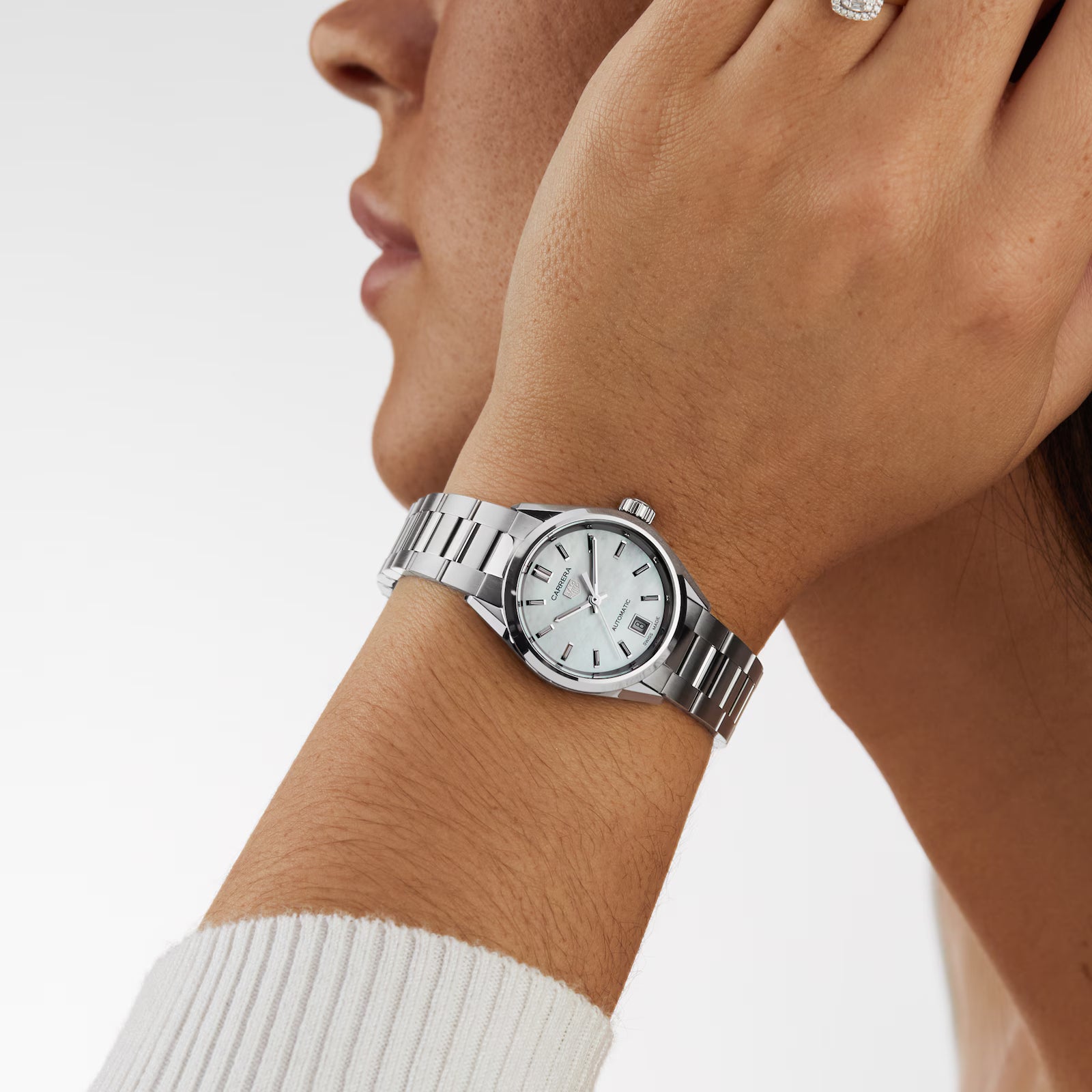 TAG Heuer Carrera Three-Hand 29mm Automatic Ladies Watch WBN2410.BA0621 - Image 6