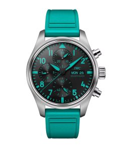 IWC Pilot Chronograph Mercedes - AMG Petronas Formula One Team 41mm Mens Watch Black IW388108