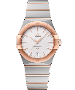 Omega Constellation 36mm Silver Dial Stainless Steel and Sedna�?18k Rose Gold Bracelet 131.20.36.60.02.001