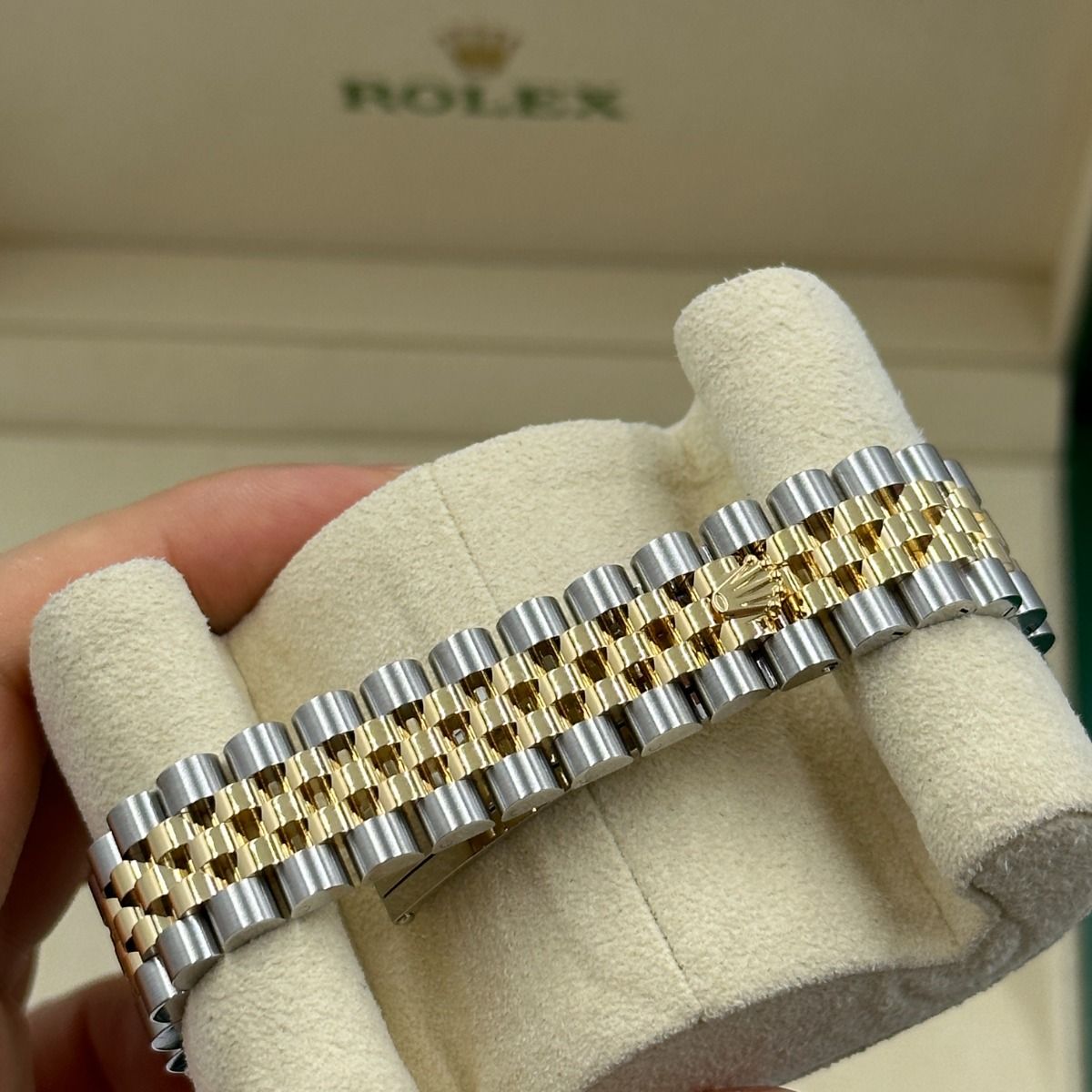 Rolex Datejust 31mm 278343RBR Olive Green Dial Yellow Rolesor Oyster Watch - Image 9