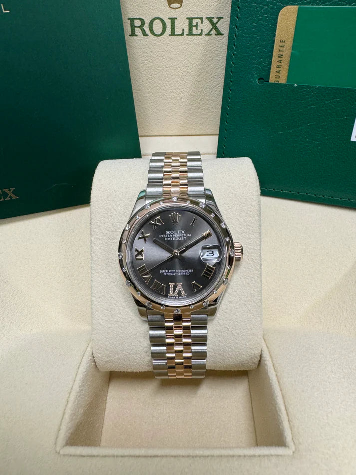 Rolex Datejust m278341-0029/0030 Slate Dial 31mm Dial Oyster Bracelet - Image 2