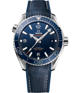 Omega Seamaster Planet Ocean 600M 43.5mm Blue Dial Stainless Steel Strap 215.33.44.21.03.001