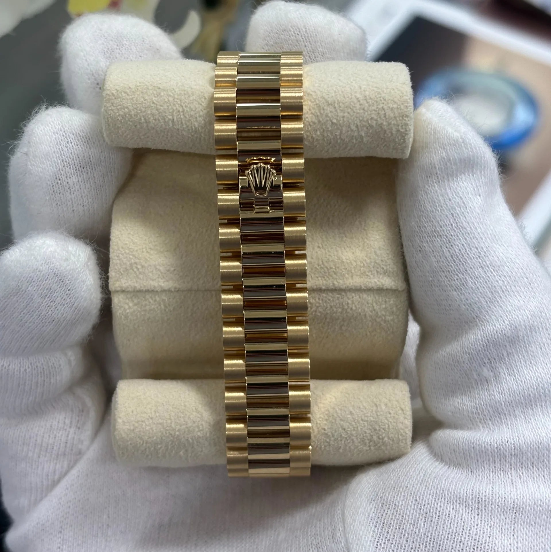 Rolex Datejust m278278-0011 Olive Green 31mm Dial President Bracelet Watch - Image 11