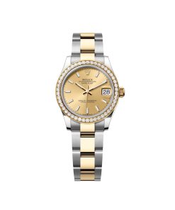 Alternative view of Rolex Datejust m278383-0013/0014  31mm Champagne Dial Oyster Bracelet