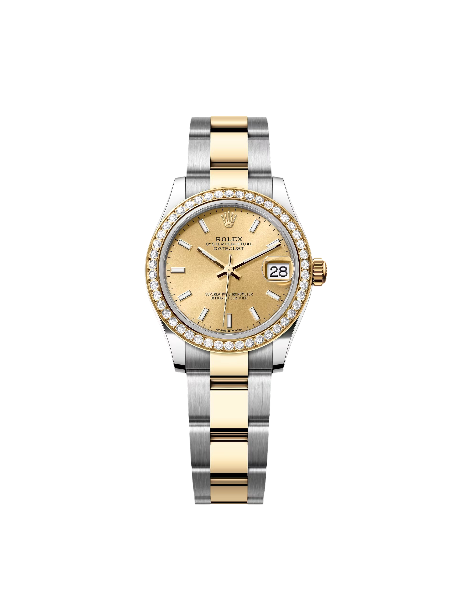Rolex Datejust m278383-0013/0014 31mm Champagne Dial Oyster Bracelet - Image 2