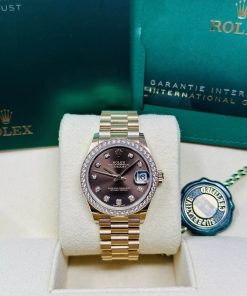 Alternative view of Rolex Datejust m278285RBR-0006 Chocolate Dial 31mm